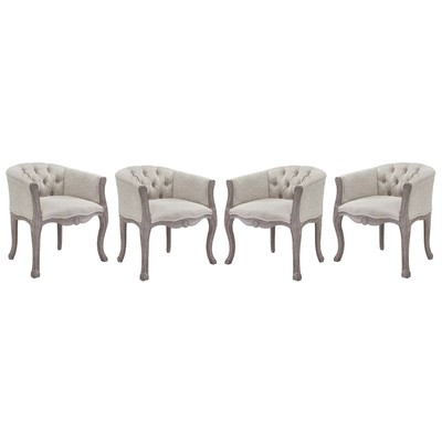 Modway Furniture Dining Room Chairs, Beige,Cream,beige,ivory,sand,nude, Armchair,Arm, HARDWOOD,Wood,MDF,Plywood,Beech Wood,Bent Plywood,Brazilian Hardwoods, Beige,Wood,Plywood, Dining Chairs, 889654150107, EEI-3469