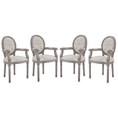 Modway Furniture Dining Room Chairs, Beige,Cream,beige,ivory,sand,nude, Armchair,Arm, HARDWOOD,Wood,MDF,Plywood,Beech Wood,Bent Plywood,Brazilian Hardwoods, Beige,Wood,Plywood, Dining Chairs, 889654150725, EEI-3471-BEI
