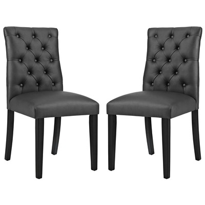 Modway Furniture Dining Room Chairs, Black,ebony, HARDWOOD,Wood,MDF,Plywood,Beech Wood,Bent Plywood,Brazilian Hardwoods, Black,DarkVinyl,Wood,Plywood, Dining Chairs, 889654150749, EEI-3472-BLK