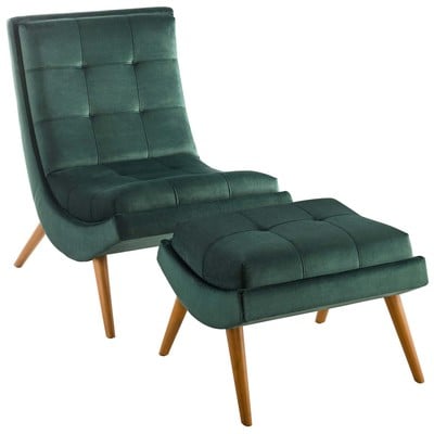 Chairs Modway Furniture Ramp Green EEI-3487-GRN 889654151418 Lounge Chairs and Chaises Blue navy teal turquiose indig Lounge Chairs Lounge 