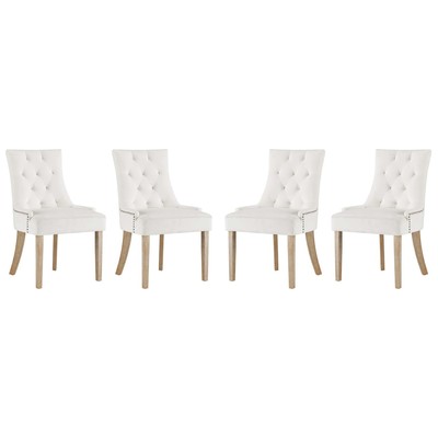 Dining Room Chairs Modway Furniture Pose Ivory EEI-3505-IVO 889654152408 Dining Chairs Cream beige ivory sand nudeWhi White Wood HARDWOOD Steel Metal IronVelve Metal Aluminum steel GunMetal 