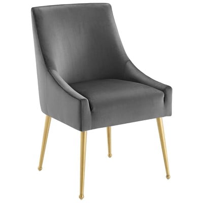 Modway Furniture Dining Room Chairs, gold, ,Gray,Grey, 