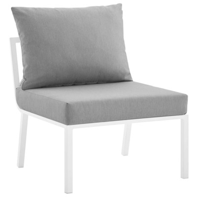 Chairs Modway Furniture Riverside White Gray EEI-3567-WHI-GRY 889654153061 Bar and Dining Gray GreyWhite snow 