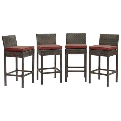 Modway Furniture Bar Chairs and Stools, Brown,sable, Bar, Bar and Dining, 889654155423, EEI-3601-BRN-CUR