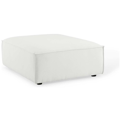 Modway Furniture Ottomans and Benches, White,snow, Sofas and Armchairs, 889654160700, EEI-3873-WHI