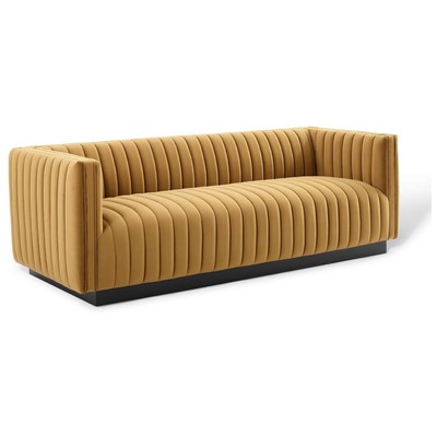 Modway Furniture Sofas and Loveseat, Chaise,LoungeLoveseat,Love seatSofa, Velvet, Sofa Set,setTufted,tufting, Sofas and Armchairs, 889654160977, EEI-3885-COG