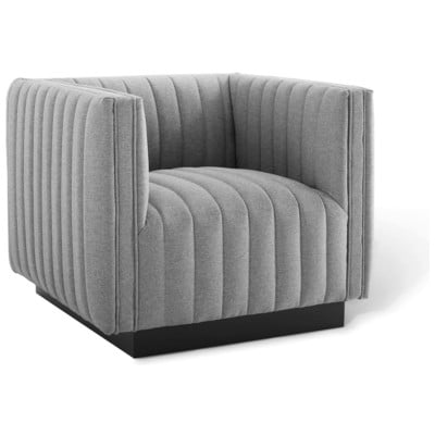 Modway Furniture Chairs, black, ,ebony, Gray,Grey, 