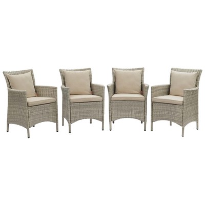Modway Furniture Dining Room Chairs, beige, ,cream, ,beige, ,ivory, ,sand, ,nude, Gray,Grey, 
