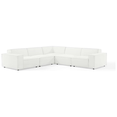 Modway Furniture Sofas and Loveseat, Chaise,LoungeLoveseat,Love seatSectional,Sofa, Polyester, Sofa Set,set, Sofas and Armchairs, 889654984702, EEI-4117-WHI