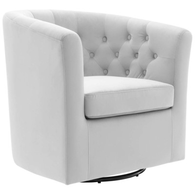 Chairs Modway Furniture Prospect Light Gray EEI-4138-LGR 889654171836 Sofas and Armchairs Gray Grey Accent Chairs Accent 