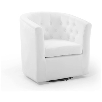 Chairs Modway Furniture Prospect White EEI-4138-WHI 889654171867 Sofas and Armchairs White snow Accent Chairs Accent 