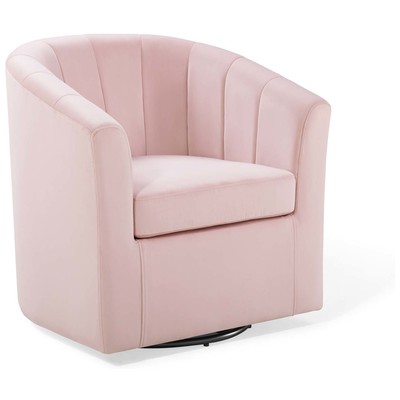 Modway Furniture Chairs, Pink,Fuchsia,blush, Accent Chairs,Accent, Sofas and Armchairs, 889654171928, EEI-4139-PNK