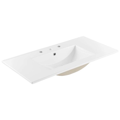 Bathroom Vanities Modway Furniture Cayman White EEI-4203-WHI 889654994312 Vanities 25 