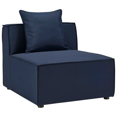 Sofas and Loveseat Modway Furniture Saybrook Navy Blue EEI-4209-NAV 889654982531 Sofa Sectionals Loveseat Love seatSectional So Contemporary Contemporary/Mode Sofa Set set 