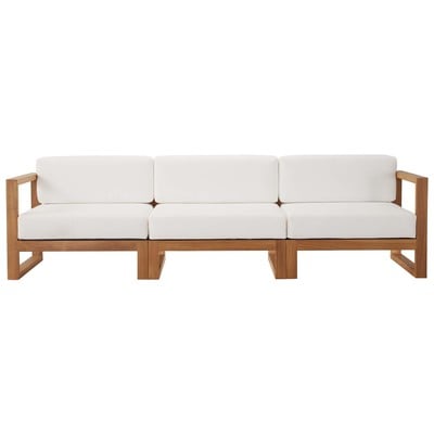 Modway Furniture Sofas and Loveseat, Loveseat,Love seatSectional,Sofa, Contemporary,Contemporary/ModernModern,Nuevo,Whiteline,Contemporary/Modern,tov,bellini,rossetto, Sofa Set,set, Sofa Sectionals, 889654965459, EEI-4254-NAT-WHI-SET