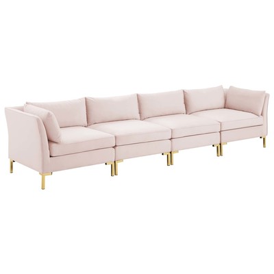 Modway Furniture Sofas and Loveseat, Chaise,LoungeLoveseat,Love seatSectional,Sofa, Velvet, Contemporary,Contemporary/ModernModern,Nuevo,Whiteline,Contemporary/Modern,tov,bellini,rossetto, Sofa Set,set, Sofas and Armchairs, 889654978800, EEI-4274-PNK