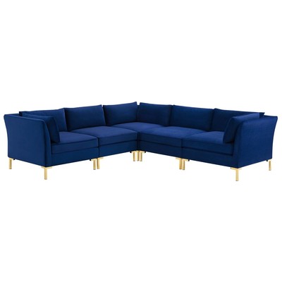 Modway Furniture Sofas and Loveseat, Chaise,LoungeLoveseat,Love seatSectional,Sofa, Velvet, Contemporary,Contemporary/ModernModern,Nuevo,Whiteline,Contemporary/Modern,tov,bellini,rossetto, Sofa Set,set, Sofas and Armchairs, 889654978787, EEI-4275-NAV