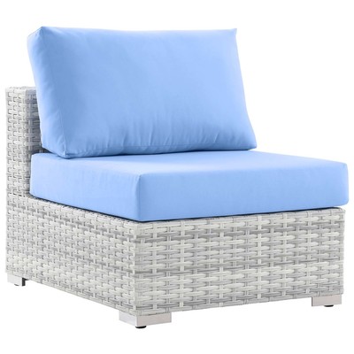 Chairs Modway Furniture Convene Light Gray Light Blue EEI-4298-LGR-LBU 889654975991 Bar and Dining Blue navy teal turquiose indig 