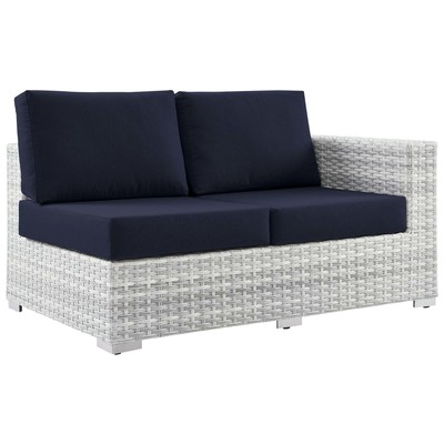 Modway Furniture Sofas and Loveseat, Loveseat,Love seatSectional,Sofa, Sofa Set,set, Sofa Sectionals, 889654977438, EEI-4302-LGR-NAV