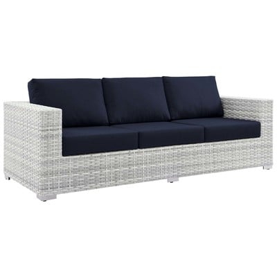 Modway Furniture Sofas and Loveseat, Loveseat,Love seatSectional,Sofa, Sofa Set,set, Sofa Sectionals, 889654977315, EEI-4305-LGR-NAV