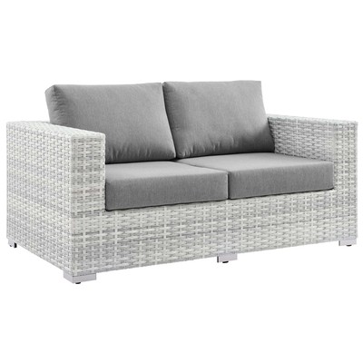 Modway Furniture Sofas and Loveseat, Loveseat,Love seatSectional,Sofa, Sofa Set,set, Sofa Sectionals, 889654977285, EEI-4306-LGR-GRY