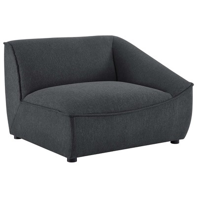 Sofas and Loveseat Modway Furniture Comprise Charcoal EEI-4416-CHA 889654982128 Sofas and Armchairs Chaise LoungeLoveseat Love sea Polyester Sofa Set set 