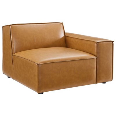 Sofas and Loveseat Modway Furniture Restore Tan EEI-4493-TAN 889654977896 Sofas and Armchairs Chaise LoungeLoveseat Love sea Leather Sofa Set set 