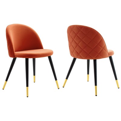 Modway Furniture Dining Room Chairs, black, ,ebony, gold, ,Orange, 