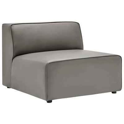 Chairs Modway Furniture Mingle Gray EEI-4623-GRY 889654969006 Sofas and Armchairs Gray Grey Lounge Chairs Lounge 