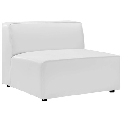 Chairs Modway Furniture Mingle White EEI-4623-WHI 889654968986 Sofas and Armchairs White snow Lounge Chairs Lounge 