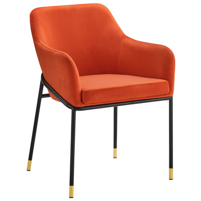 Modway Furniture Dining Room Chairs, black, ,ebony, gold, ,Orange, 