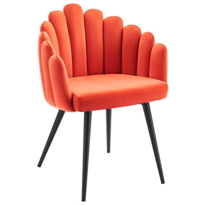 Modway Furniture Dining Room Chairs, black, ,ebony, Orange, 