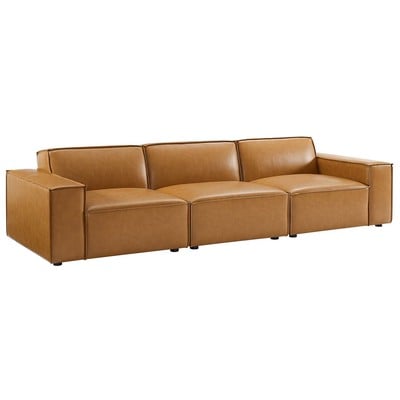 Sofas and Loveseat Modway Furniture Restore Tan EEI-4708-TAN 889654956495 Sofas and Armchairs Chaise LoungeLoveseat Love sea Leather Sofa Set set 
