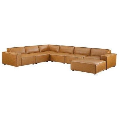 Sofas and Loveseat Modway Furniture Restore Tan EEI-4716-TAN 889654955900 Sofas and Armchairs Chaise LoungeLoveseat Love sea Leather Sofa Set set 