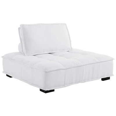 Chairs Modway Furniture Saunter White EEI-4725-WHI 889654964483 Sofas and Armchairs White snow Lounge Chairs Lounge 