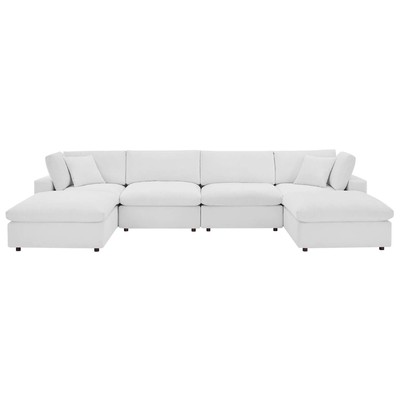 Modway Furniture Sofas and Loveseat, Loveseat,Love seatSectional,Sofa, Velvet, Contemporary,Contemporary/ModernModern,Nuevo,Whiteline,Contemporary/Modern,tov,bellini,rossetto, Sofa Set,set, Sofas and Armchairs, 889654952886, EEI-4821-WHI