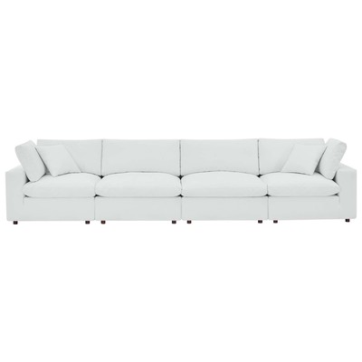 Modway Furniture Sofas and Loveseat, Loveseat,Love seatSofa, Leather, Contemporary,Contemporary/ModernModern,Nuevo,Whiteline,Contemporary/Modern,tov,bellini,rossetto, Sofa Set,set, Sofas and Armchairs, 889654939276, EEI-4916-WHI
