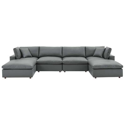 Modway Furniture Sofas and Loveseat, Loveseat,Love seatSectional,Sofa, Leather, Contemporary,Contemporary/ModernModern,Nuevo,Whiteline,Contemporary/Modern,tov,bellini,rossetto, Sofa Set,set, Sofas and Armchairs, 889654939238, EEI-4918-GRY