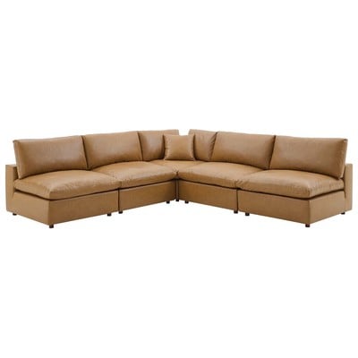 Modway Furniture Sofas and Loveseat, Loveseat,Love seatSectional,Sofa, Leather, Contemporary,Contemporary/ModernModern,Nuevo,Whiteline,Contemporary/Modern,tov,bellini,rossetto, Sofa Set,set, Sofas and Armchairs, 889654939191, EEI-4919-TAN