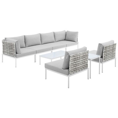 Modway Furniture Sofas and Loveseat, Loveseat,Love seatSectional,Sofa, Contemporary,Contemporary/ModernModern,Nuevo,Whiteline,Contemporary/Modern,tov,bellini,rossetto, Sofa Set,set, Sofa Sectionals, 889654946830, EEI-4943-TAN-GRY-SET