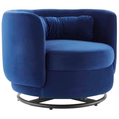 Modway Furniture Chairs, Black,ebonyBlue,navy,teal,turquiose,indigo,aqua,SeafoamGreen,emerald,teal, Accent Chairs,Accent, Sofas and Armchairs, 889654957768, EEI-5001-BLK-NAV