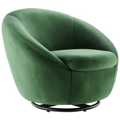 Modway Furniture Chairs, Black,ebonyBlue,navy,teal,turquiose,indigo,aqua,SeafoamGreen,emerald,teal, Accent Chairs,Accent, Sofas and Armchairs, 889654957584, EEI-5007-BLK-EME