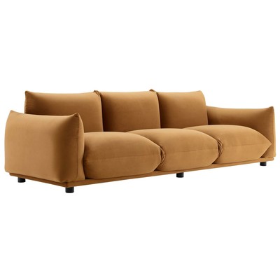 Modway Furniture Sofas and Loveseat, Chaise,LoungeLoveseat,Love seatSofa, Velvet, Sofa Set,set, Sofas and Armchairs, 889654949718, EEI-5470-COG