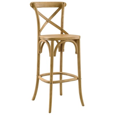 Modway Furniture Bar Chairs and Stools, Bar,Counter, Wood, Bar and Counter Stools, 889654941620, EEI-5563-NAT
