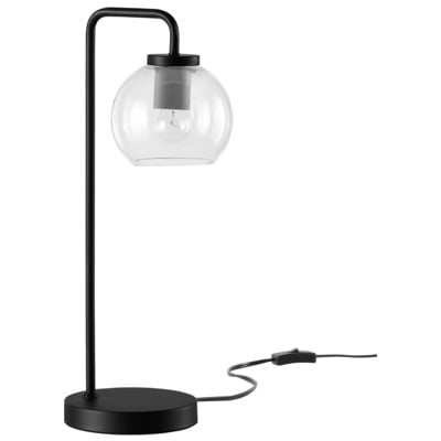 Modway Furniture Table Lamps, Black,ebony, Desk,Globe, Contemporary,Modern / Contemporary,Modern,Modern, Contemporary,TABLE, Blown Glass, Crystal,Cement, Linen, Metal,Cork, Glass,Crystal,Fabric,Faux Alabaster Composite, Metal,Glass,Hand-formed Glass,