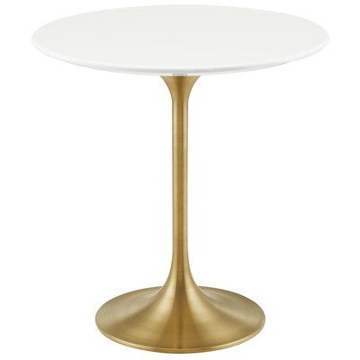 Accent Tables Modway Furniture Lippa Gold White EEI-5683-GLD-WHI 889654230120 Tables Accent Tables accentSide Table 