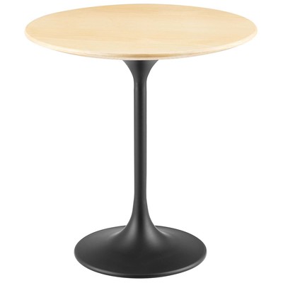 Modway Furniture Accent Tables, Metal Tables,metal,aluminum,ironWooden Tables,wood,mahogany,teak,pine,walnutAccent Tables,accentSide Tables,side, Tables, 889654234074, EEI-5689-BLK-NAT