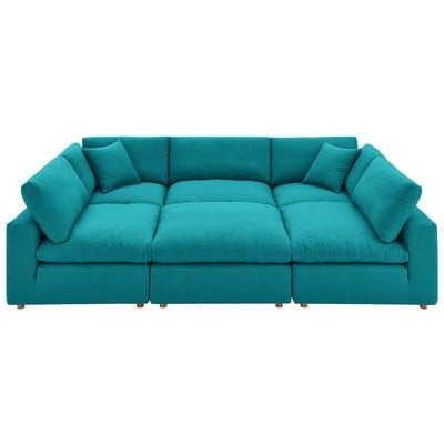 Modway Furniture Sofas and Loveseat, Loveseat,Love seatSectional,Sofa, Cotton,Linen,Polyester, Contemporary,Contemporary/ModernModern,Nuevo,Whiteline,Contemporary/Modern,tov,bellini,rossetto, Sofa Set,set, Living Room Sets, 889654238270, EEI-5761-TEA