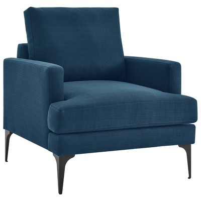 Chairs Modway Furniture Evermore Azure EEI-6003-AZU 889654924661 Sofas and Armchairs Accent Chairs AccentLounge Cha 