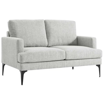 Modway Furniture Sofas and Loveseat, Chaise,LoungeLoveseat,Love seatSofa, Polyester, Contemporary,Contemporary/ModernModern,Nuevo,Whiteline,Contemporary/Modern,tov,bellini,rossetto, Sofa Set,set, Sofas and Armchairs, 889654223214, EEI-6006-LGR